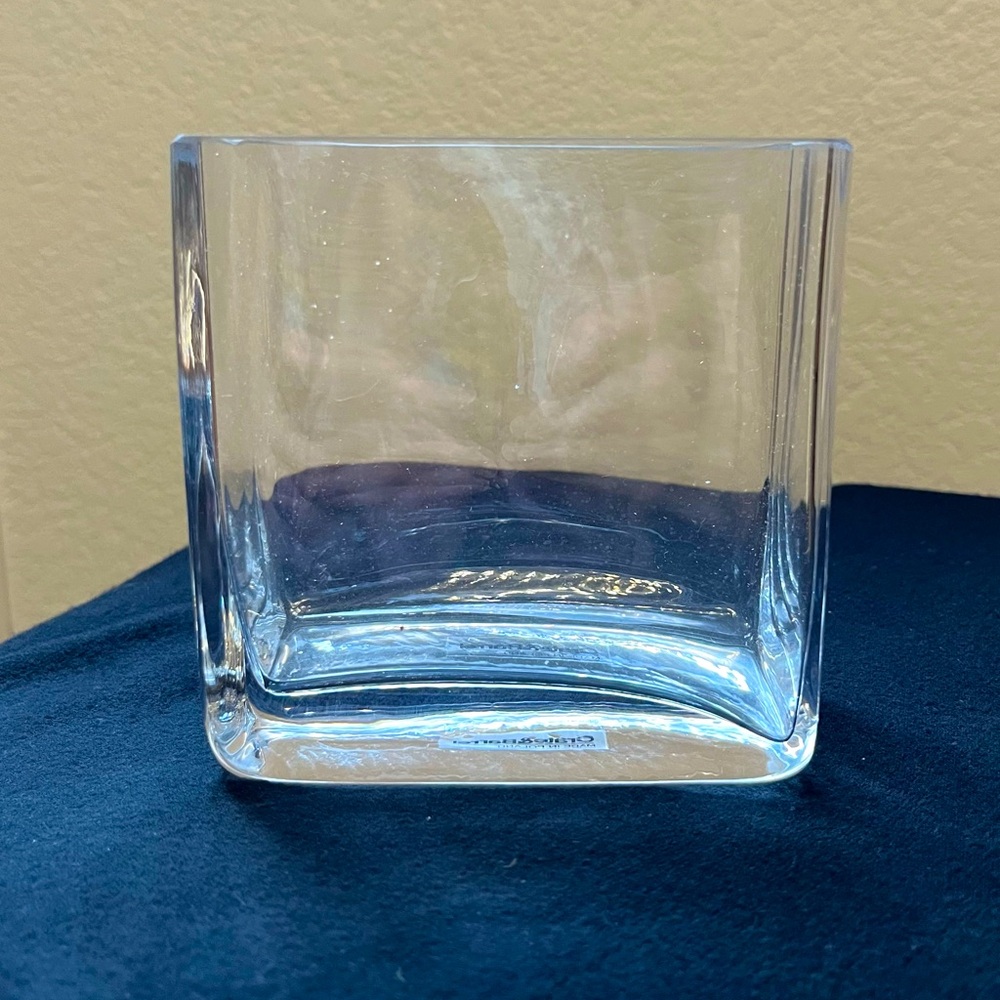 Crate & Barrel | Small Rectangular Vase